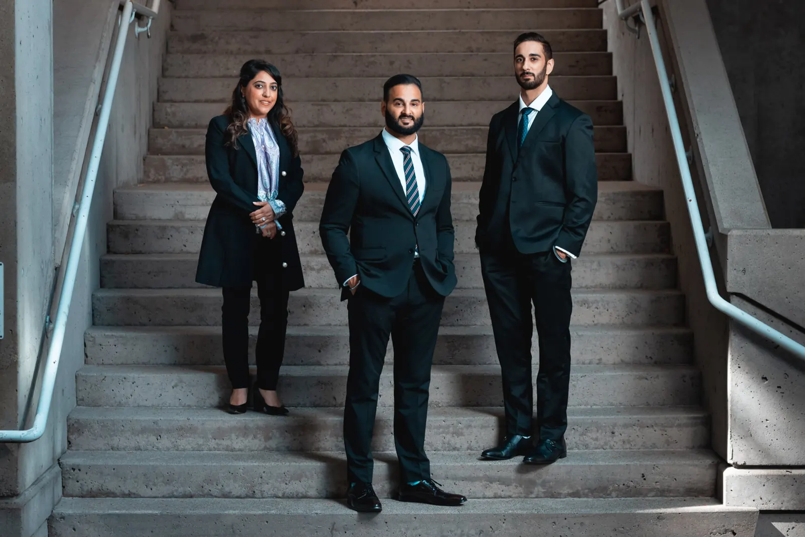 Lawgical lawyers Prabhpreet Kaur Sangha, Sundeep S. Grewal and Pardeep S. Grewal